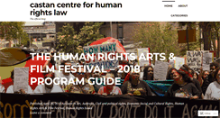 Desktop Screenshot of castancentre.com